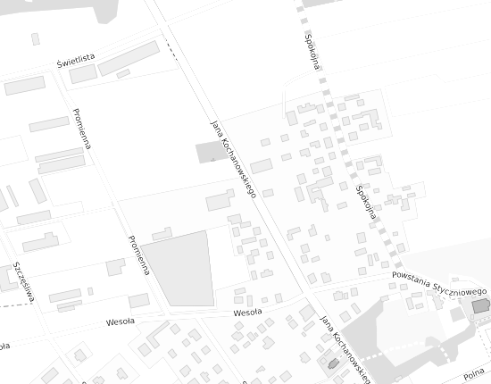 Mapa z adresem organizacji