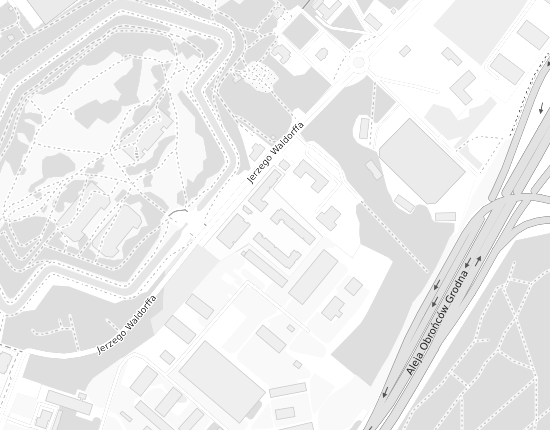 Mapa z adresem organizacji