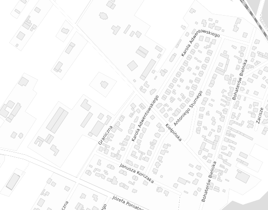 Mapa z adresem organizacji