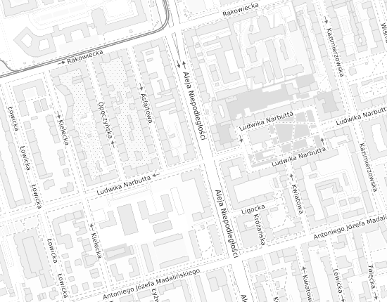 Mapa z adresem organizacji