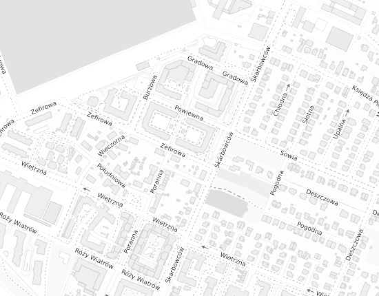 Mapa z adresem organizacji