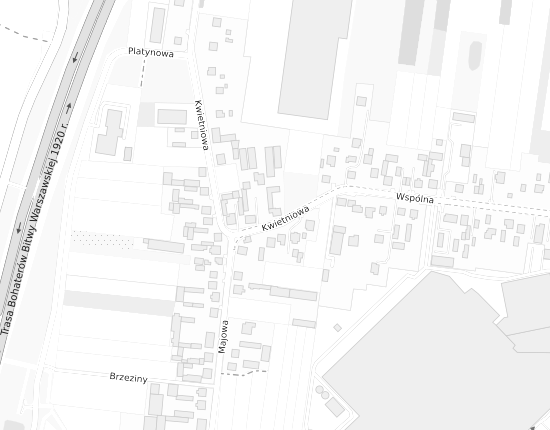Mapa z adresem organizacji