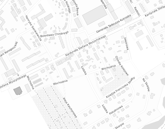 Mapa z adresem organizacji