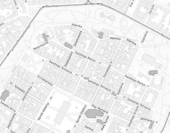 Mapa z adresem organizacji