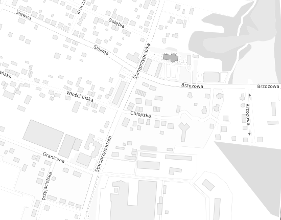 Mapa z adresem organizacji