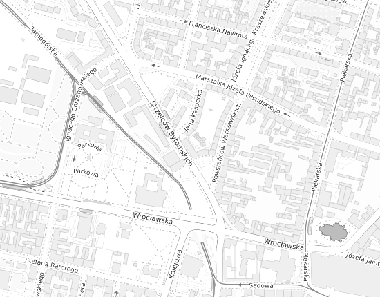 Mapa z adresem organizacji