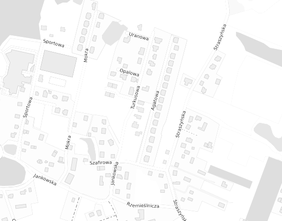 Mapa z adresem organizacji