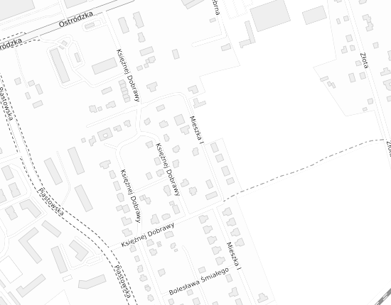 Mapa z adresem organizacji