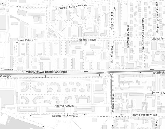 Mapa z adresem organizacji