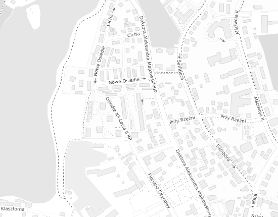 Mapa z adresem organizacji