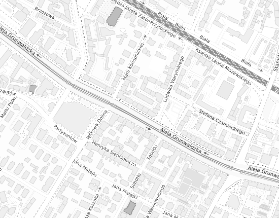 Mapa z adresem organizacji