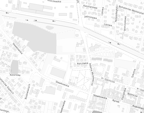 Mapa z adresem organizacji