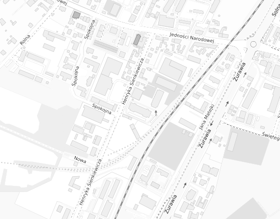 Mapa z adresem organizacji