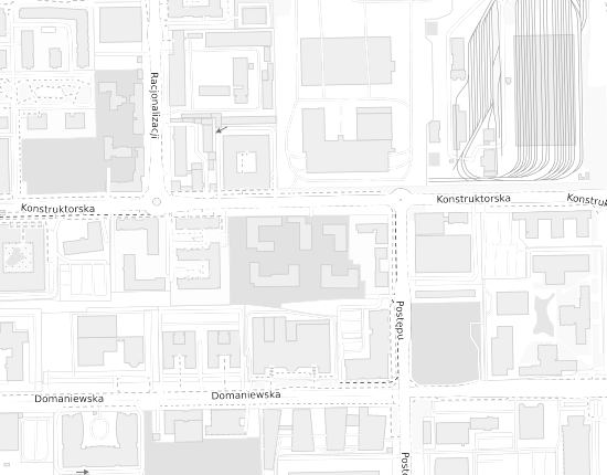 Mapa z adresem organizacji