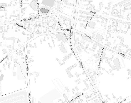 Mapa z adresem organizacji