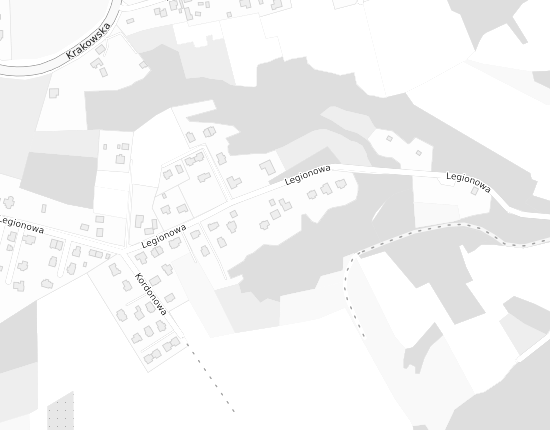 Mapa z adresem organizacji