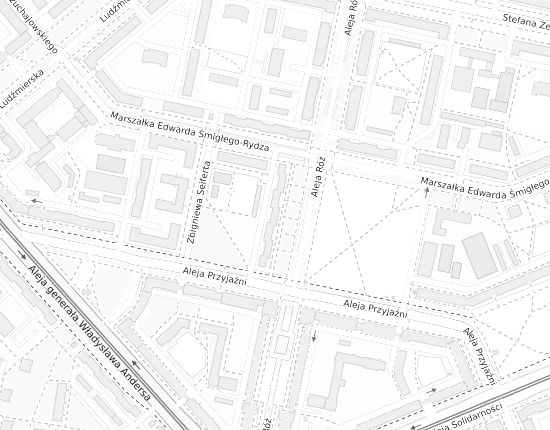 Mapa z adresem organizacji