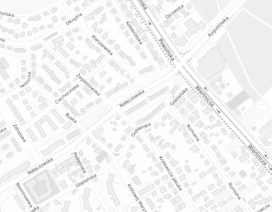 Mapa z adresem organizacji