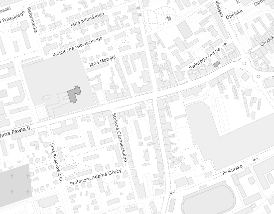 Mapa z adresem organizacji