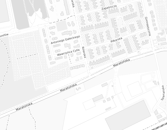 Mapa z adresem organizacji