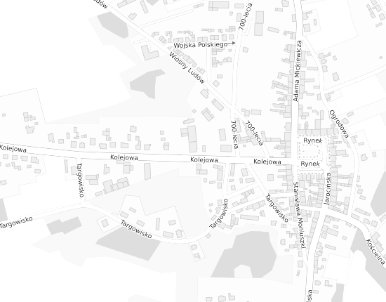 Mapa z adresem organizacji