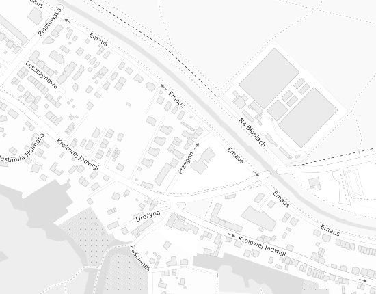 Mapa z adresem organizacji