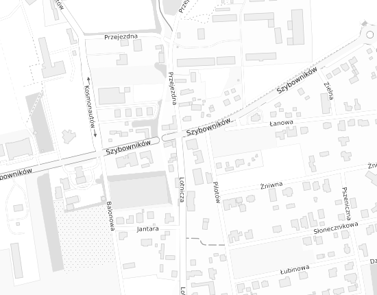 Mapa z adresem organizacji