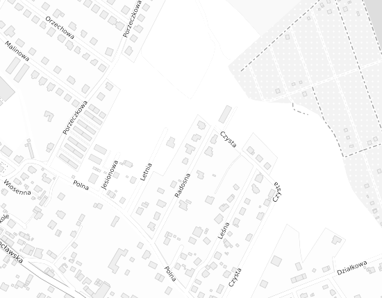 Mapa z adresem organizacji
