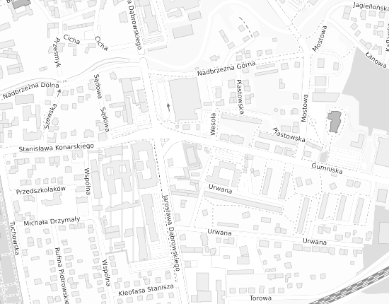 Mapa z adresem organizacji