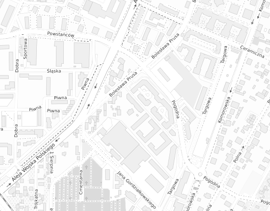 Mapa z adresem organizacji