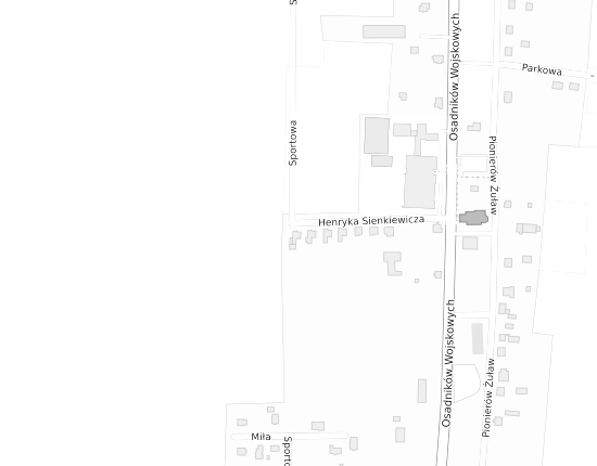 Mapa z adresem organizacji