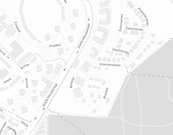 Mapa z adresem organizacji