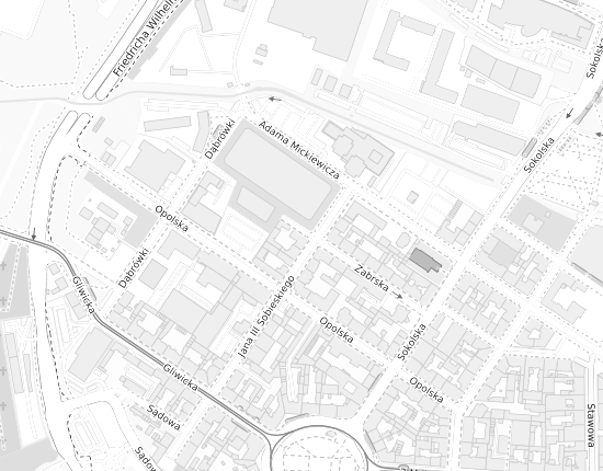 Mapa z adresem organizacji