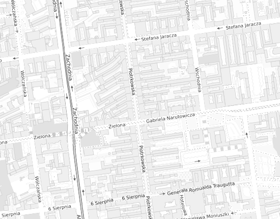 Mapa z adresem organizacji
