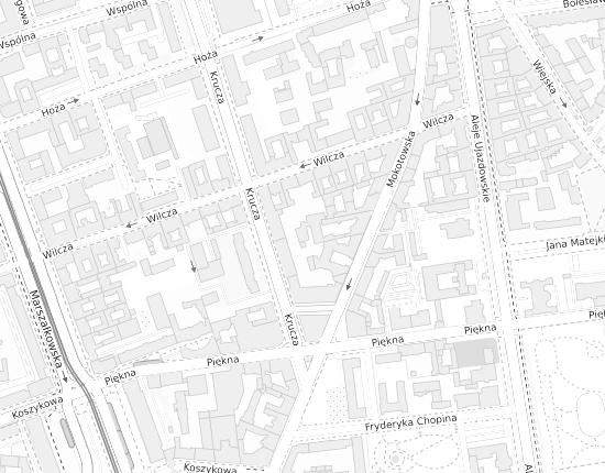 Mapa z adresem organizacji