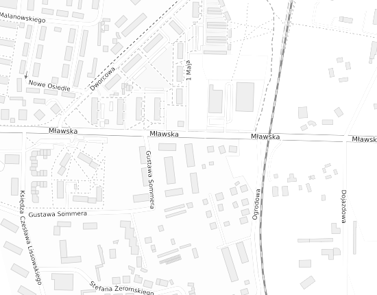 Mapa z adresem organizacji