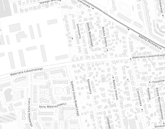Mapa z adresem organizacji