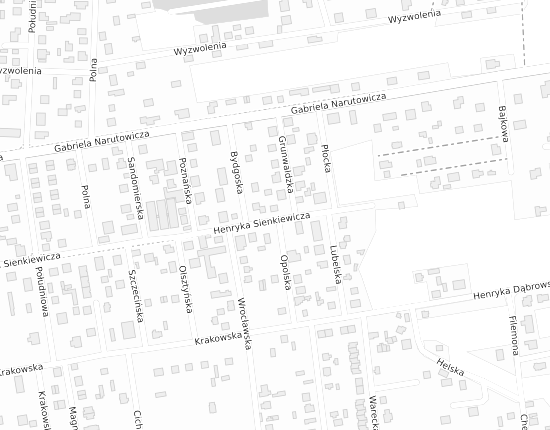 Mapa z adresem organizacji