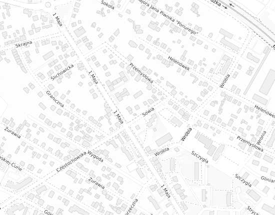 Mapa z adresem organizacji