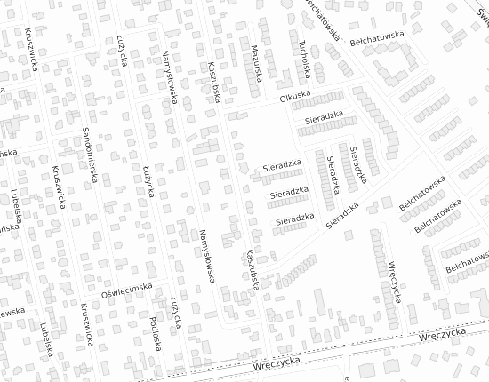 Mapa z adresem organizacji
