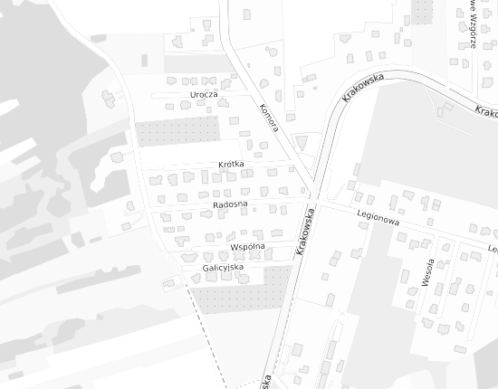 Mapa z adresem organizacji