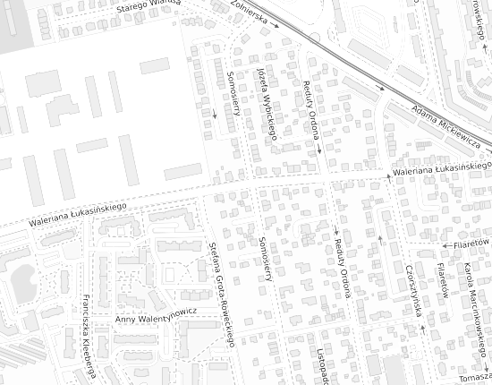 Mapa z adresem organizacji