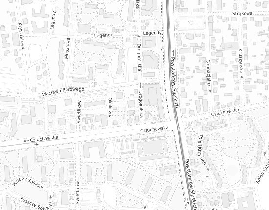 Mapa z adresem organizacji