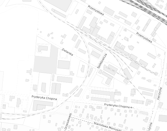 Mapa z adresem organizacji