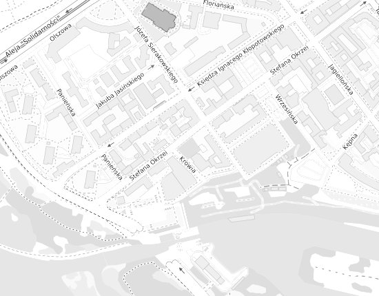 Mapa z adresem organizacji