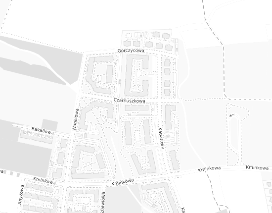 Mapa z adresem organizacji