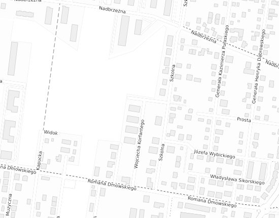 Mapa z adresem organizacji