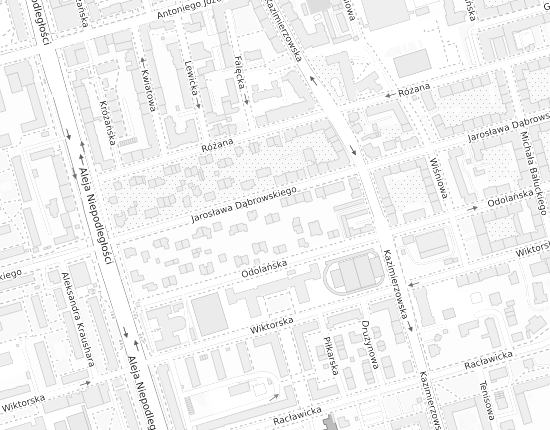 Mapa z adresem organizacji