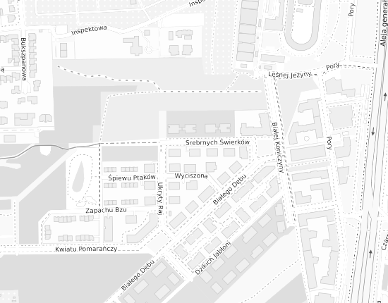 Mapa z adresem organizacji