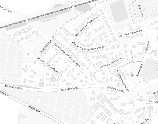 Mapa z adresem organizacji
